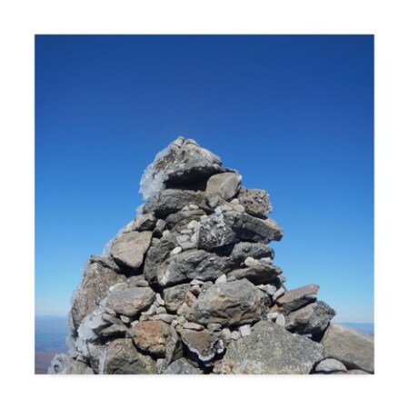 Trademark Fine Art Nina Marie 'Mount Washington Cairn 2' Canvas Art, 35x35 ALI43824-C3535GG